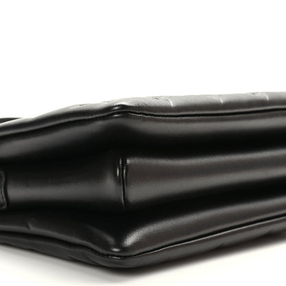 Louis Vuitton Lambskin Embossed Monogram Coussin BB Black 9 of 10