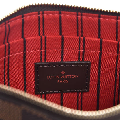 Louis Vuitton Damier Ebene Neverfull MM GM Pochette 6 of 8