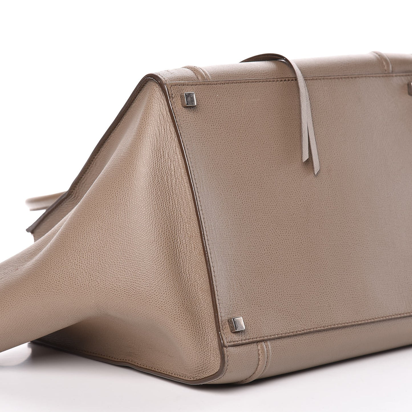 Grained Calfskin Medium Phantom Luggage Taupe