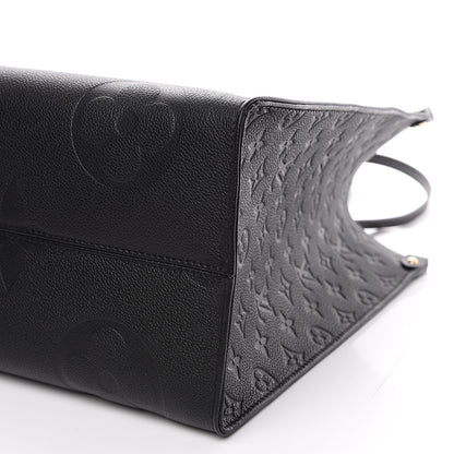 Louis Vuitton Empreinte Monogram Giant Onthego GM Black 8 of 8