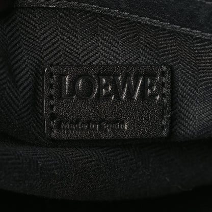 Loewe Calfskin Small Flamenco Knot Hobo Black 6 of 8