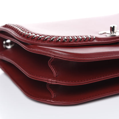 Chanel Calfskin Braided Medium Chic Flap Burgundy 8 of 13