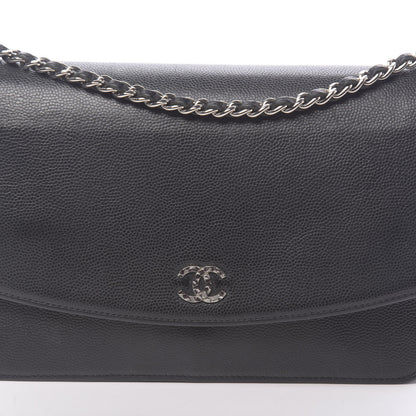 Chanel Caviar Sevruga Wallet On Chain WOC Black 15 of 16