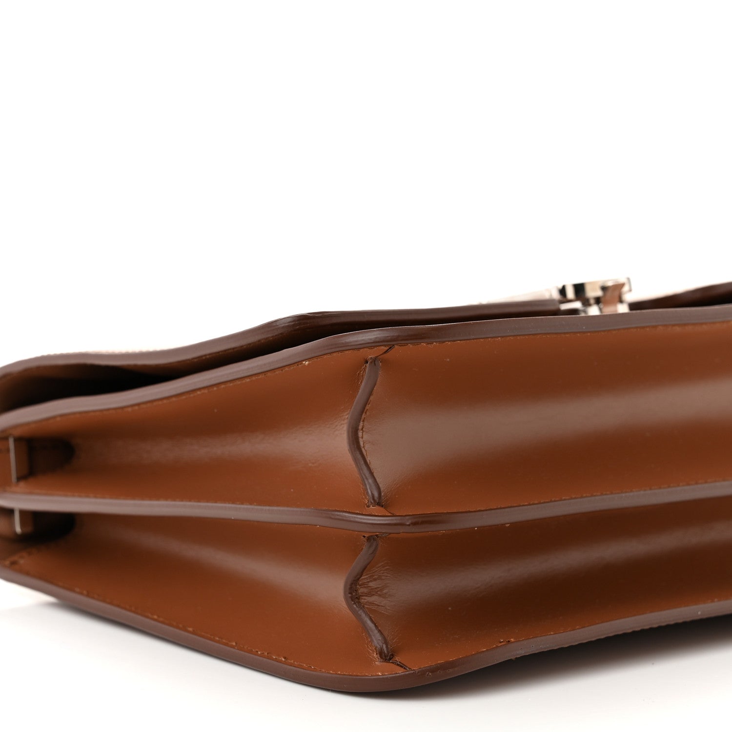 Burberry Calfskin Medium TB Bag Malt Brown 8 of 10
