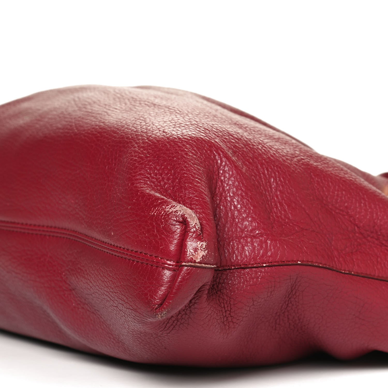 Burberry Prorsum Deerskin Tote Red 11 of 17