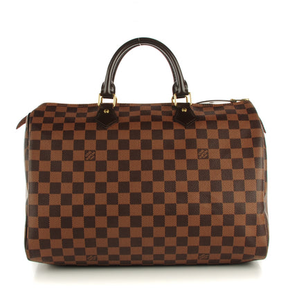 Louis Vuitton Damier Ebene Speedy 35 1 of 8