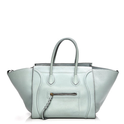 Celine Supple Calfskin Medium Phantom Luggage Glacier 1 of 23