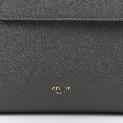 Celine Grained Calfskin Nano Belt Bag Grey 7 of 11