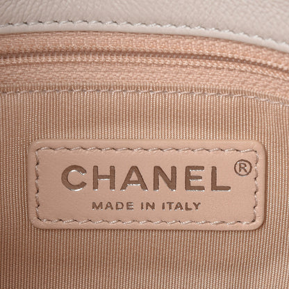 Chanel Calfskin Studded Chevron Quilted Small Stud Wars Flap White 6 of 8