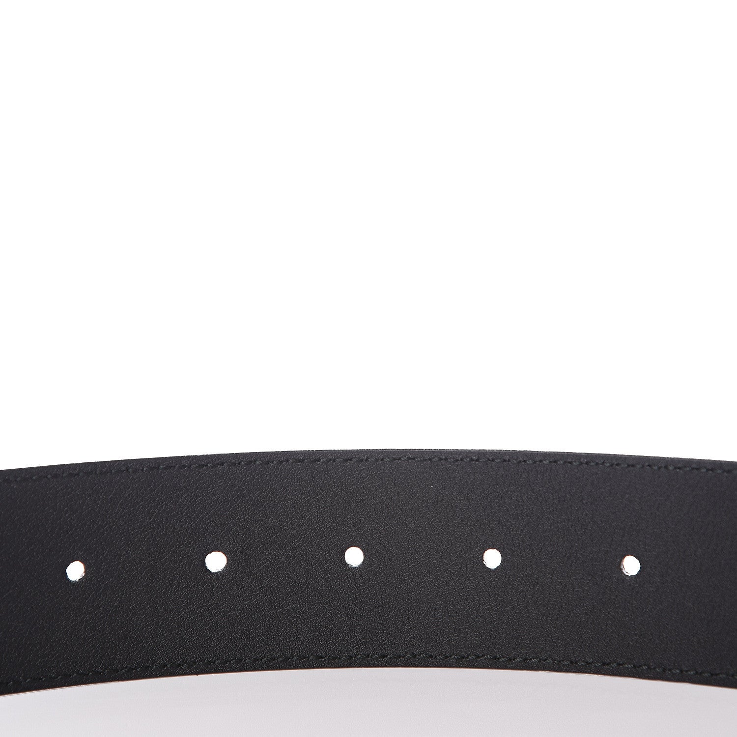 Gucci Textured Calfskin Double G 40mm Belt 85 34 Black 4 of 5