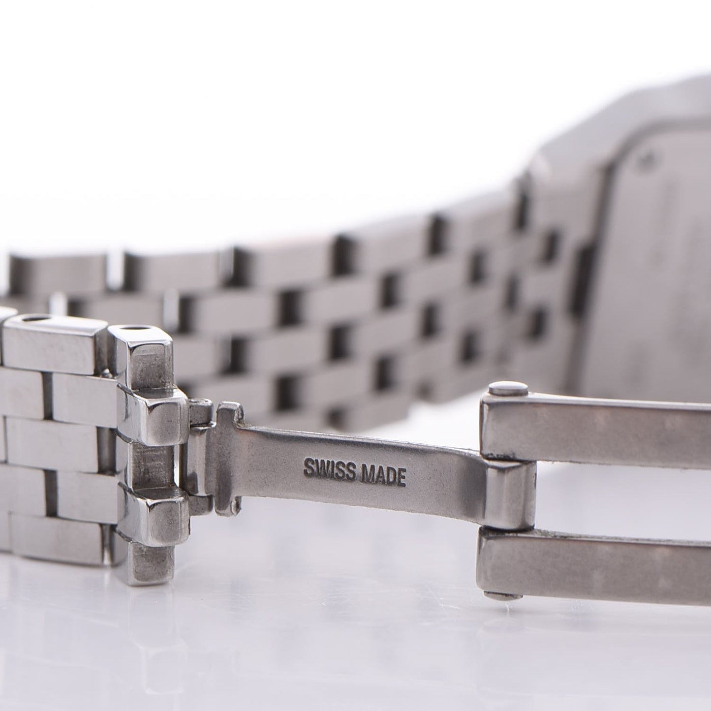 Stainless Steel 20mm Santos Demoiselle Quartz Watch
