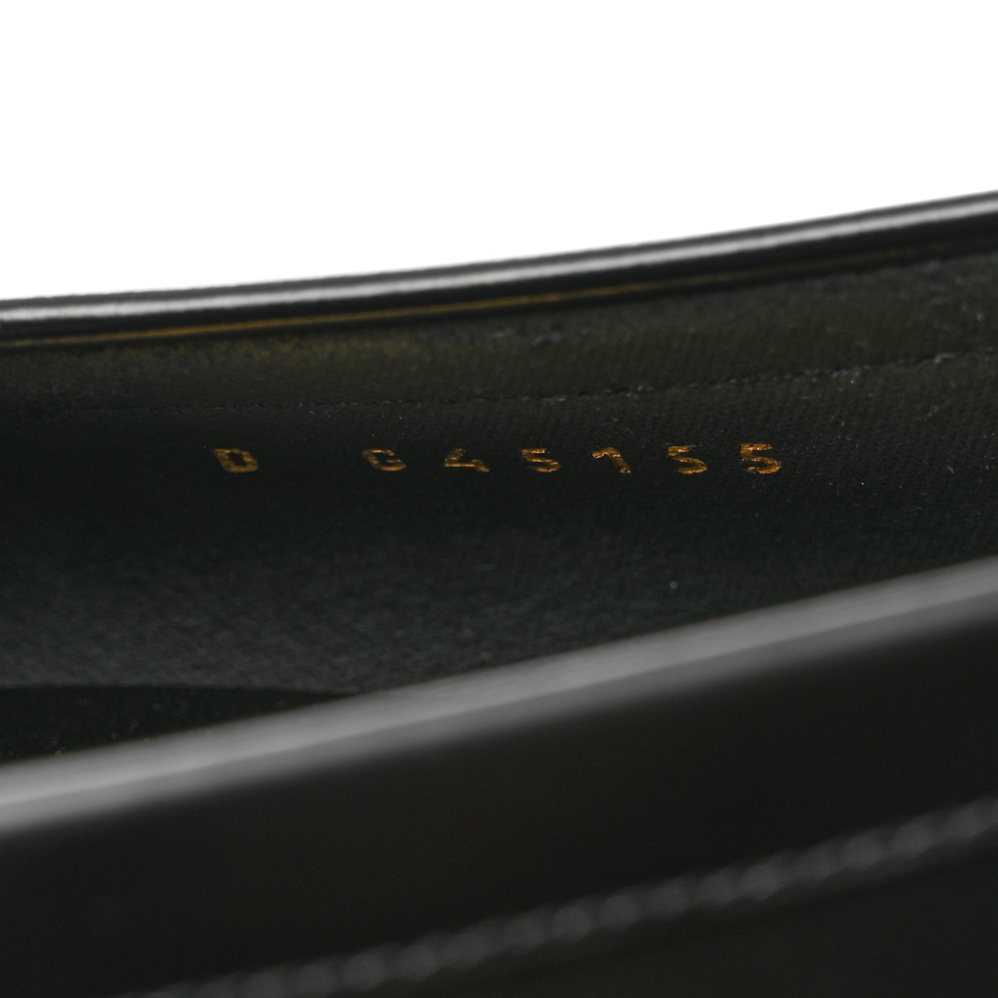 Shiny Calfskin CC Loafers 37 Black White