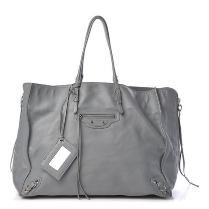 Balenciaga Veau Papier A4 Zip Around Tote Grey 1 of 13