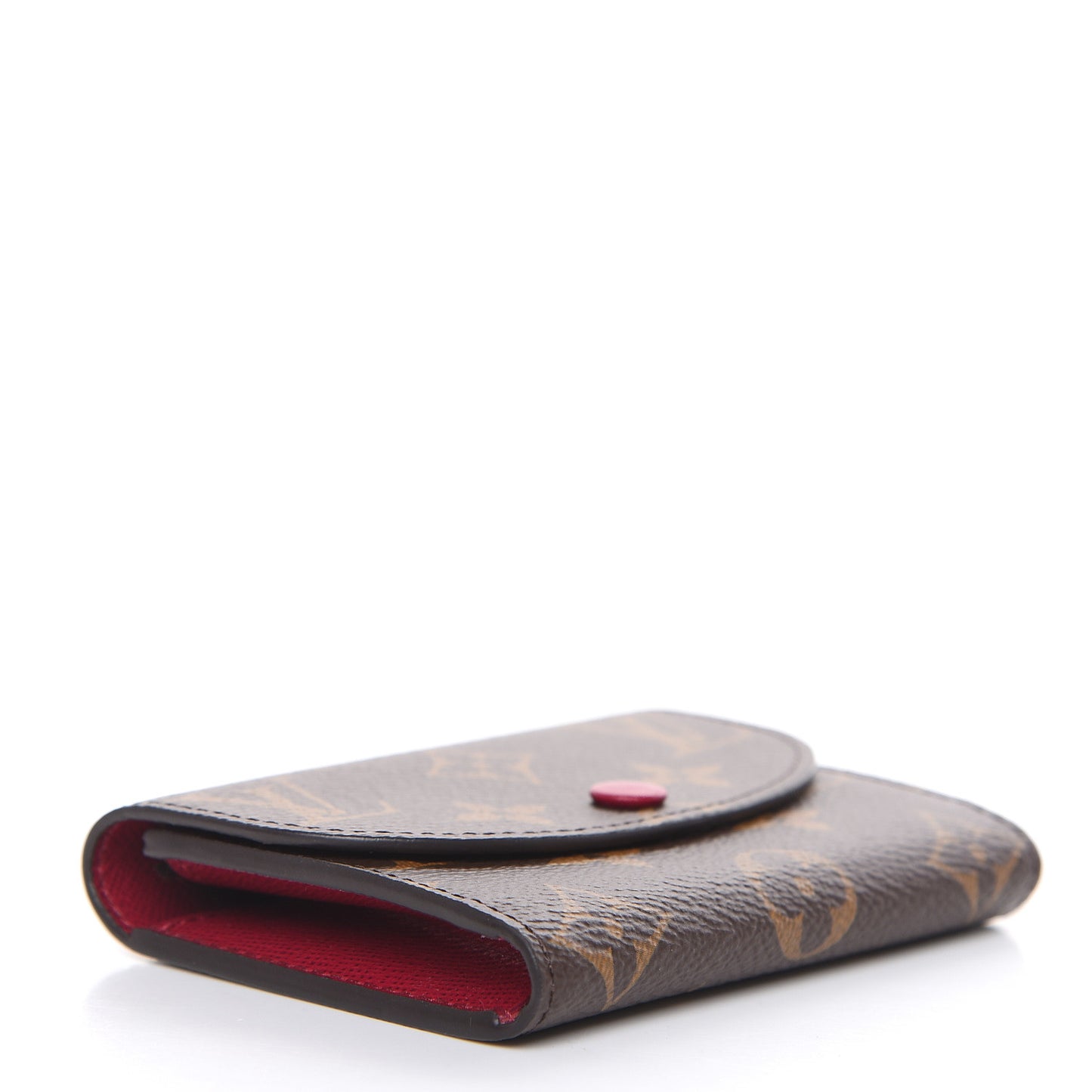 Monogram Rosalie Coin Purse Fuchsia