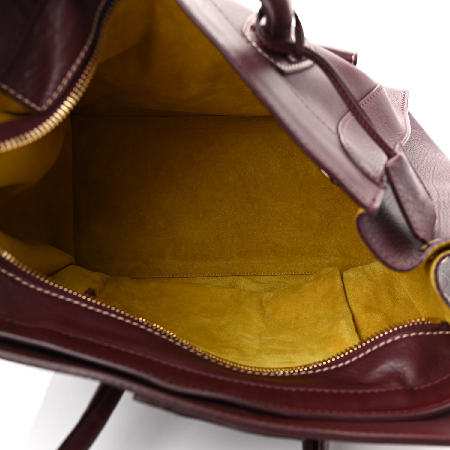 Celine Smooth Calfskin Mini Envelope Luggage Burgundy 5 of 8