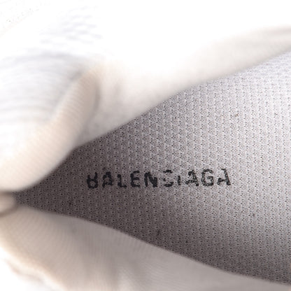 Balenciaga Fabric Mesh Clear Sole Mens Triple S Sneakers 40 White 8 of 15