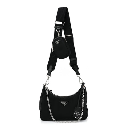 Prada Nylon Re-Edition 2005 Shoulder Bag Black 1 of 11