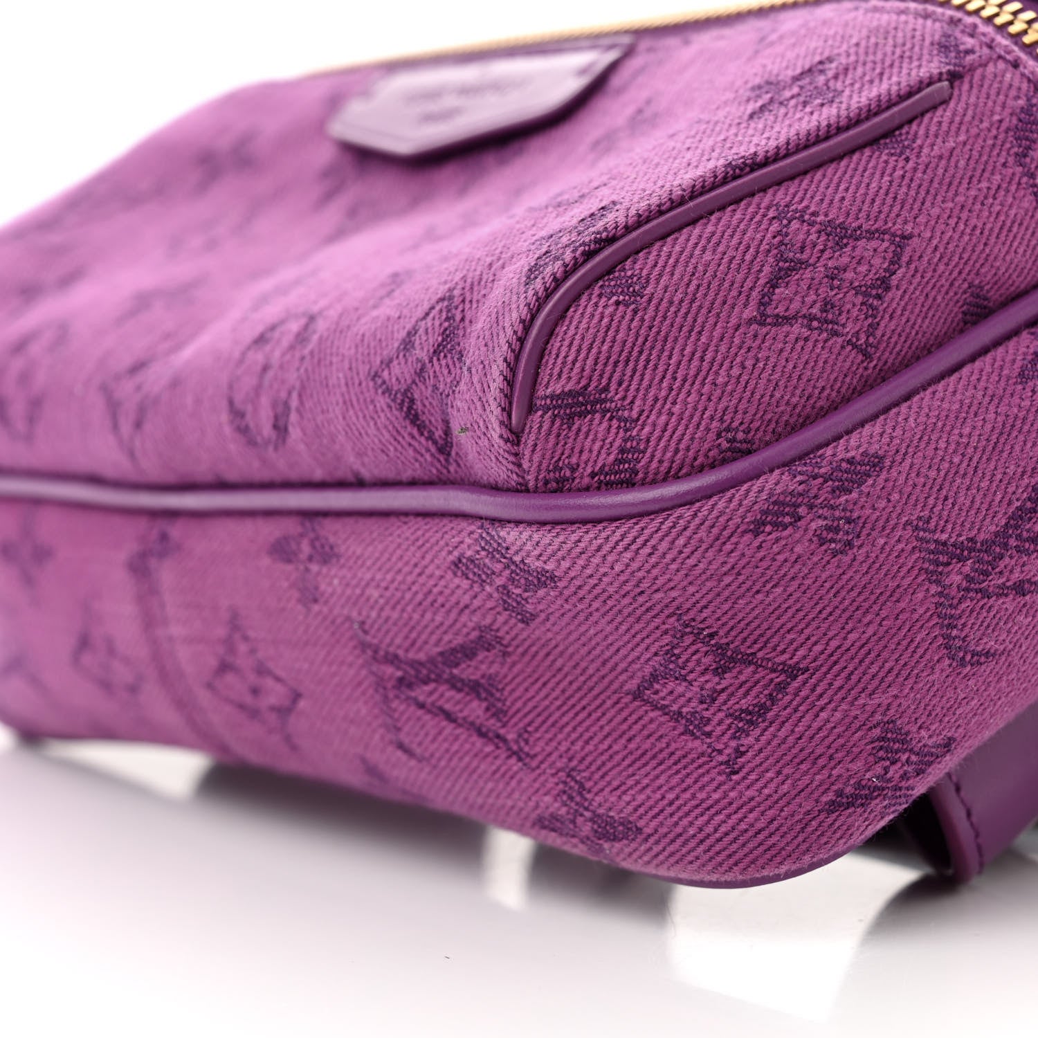Louis Vuitton Denim Monogram Outdoor Bumbag Purple 10 of 10