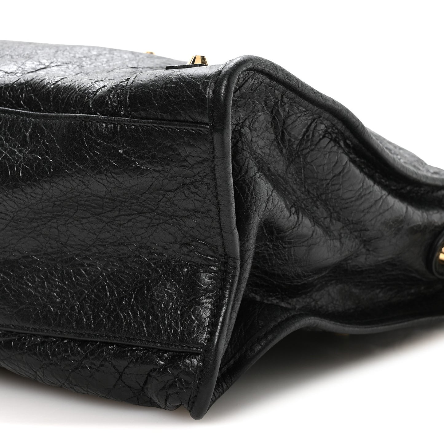 Agneau Classic Gold Hardware City Black