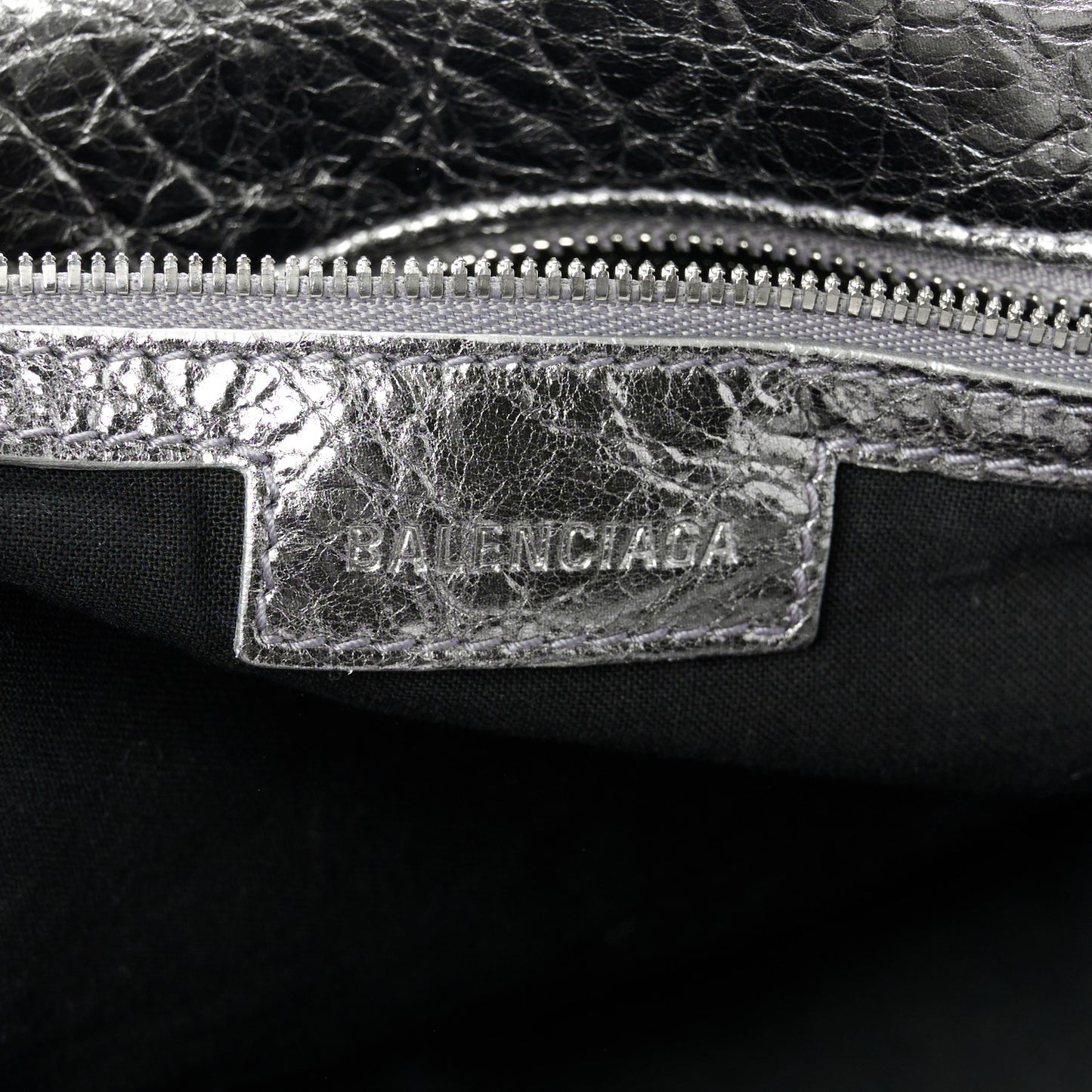 Metallic Agneau Arena Neo Cagole City Silver