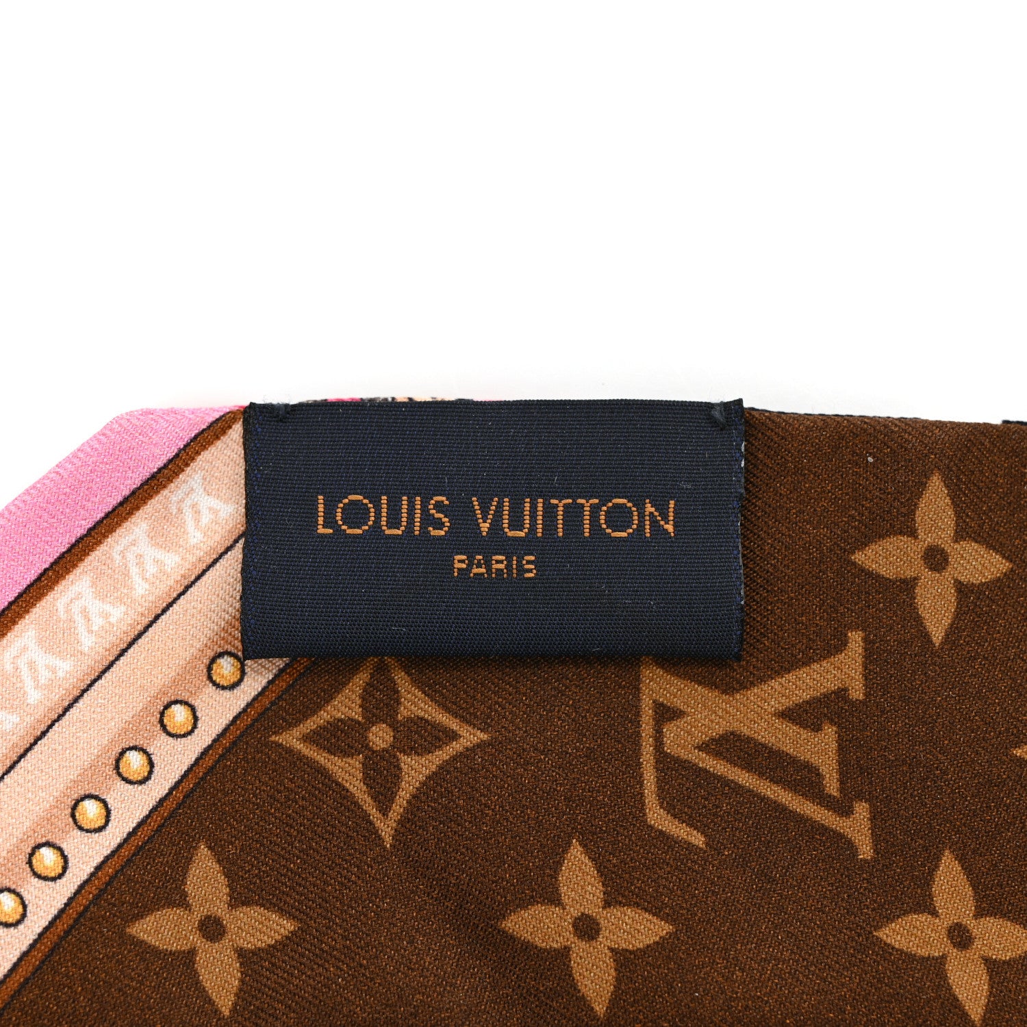 Louis Vuitton Silk Ultimate Monogram BB Bandeau Black 3 of 5