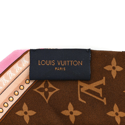 Louis Vuitton Silk Ultimate Monogram BB Bandeau Black 3 of 5
