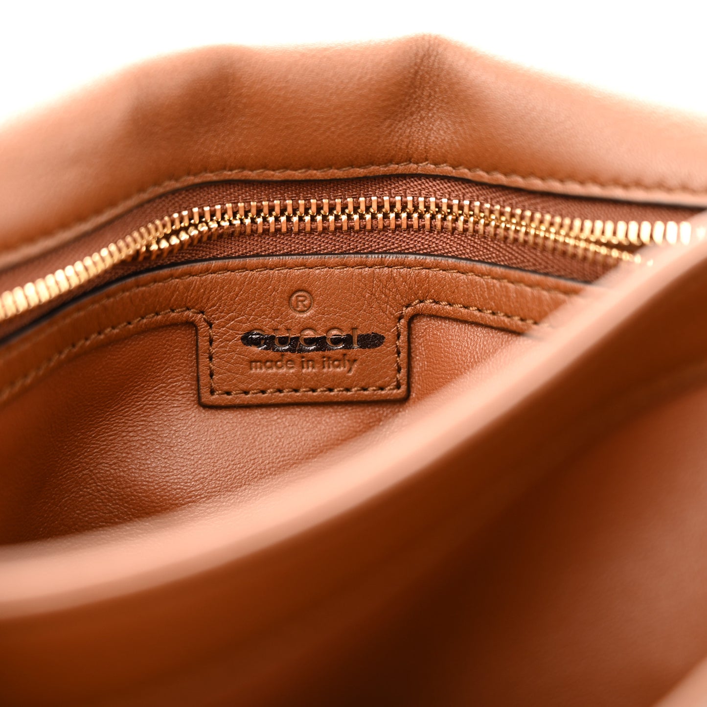 Roxy Calfskin Web Medium Blondie Shoulder Flap Bag Cuir