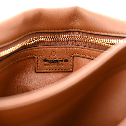 Gucci Roxy Calfskin Web Medium Blondie Shoulder Flap Bag Cuir 7 of 15