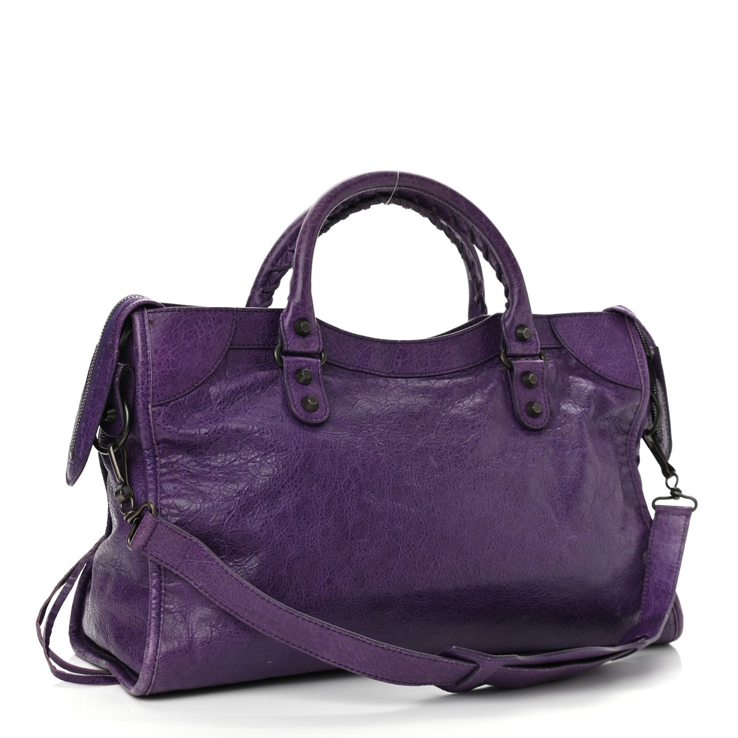 Agneau Classic Hardware City Dark Violet