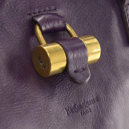 Saint Laurent Leather Large Muse Purple 5 of 8