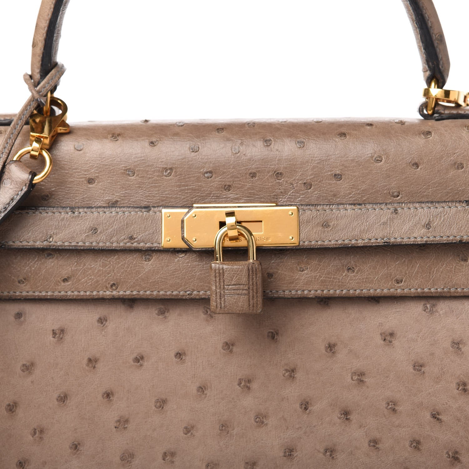 Hermes Ostrich Kelly Sellier 35 11 of 13
