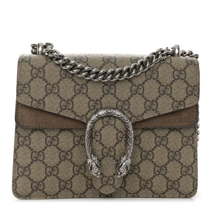 Gucci GG Supreme Monogram Mini Dionysus Shoulder Bag Taupe 1 of 17