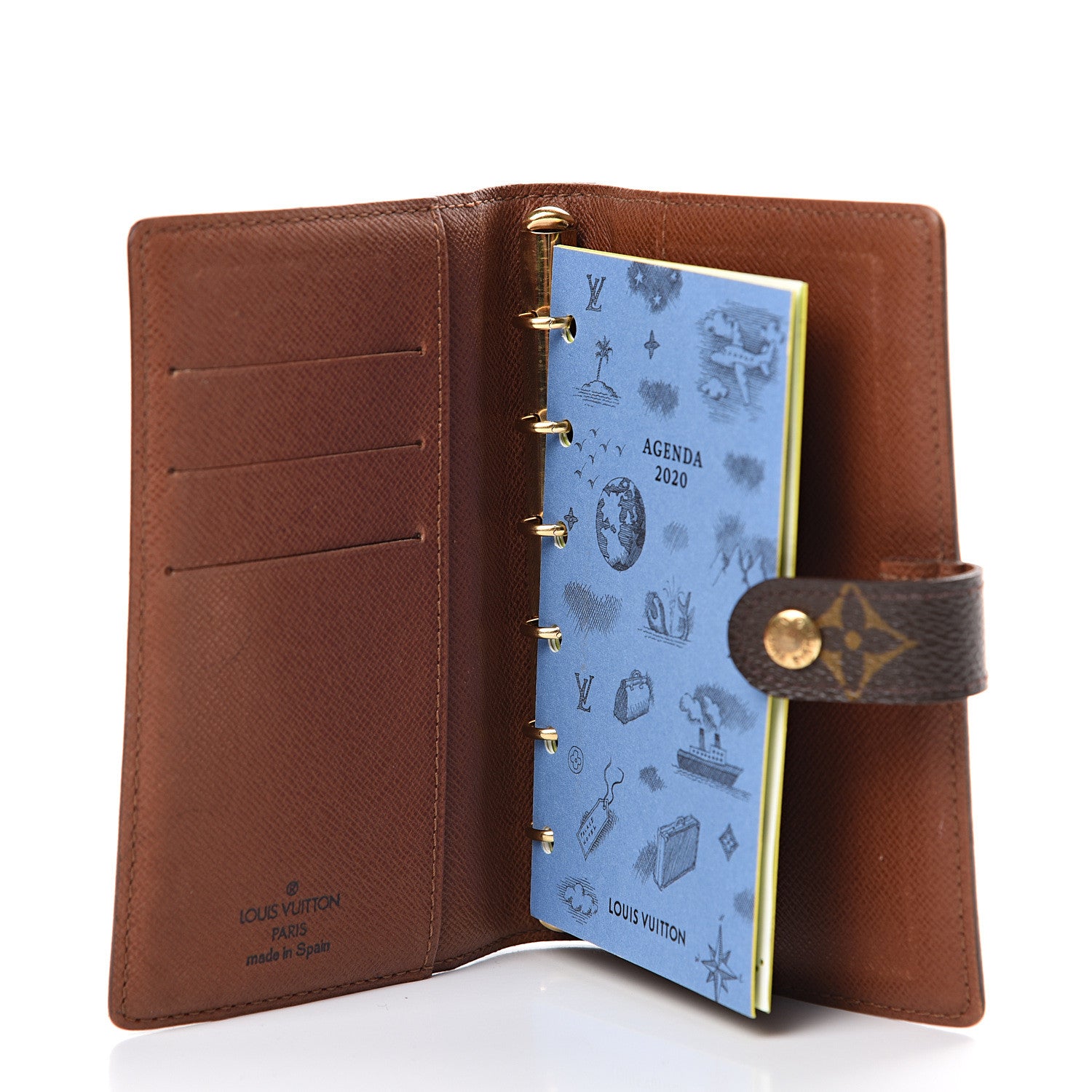Louis Vuitton Monogram Small Ring Agenda Cover 4 of 9