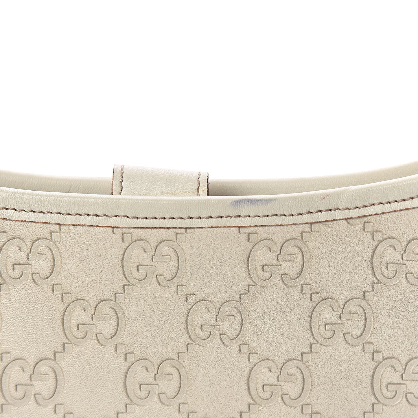 Guccissima Punch Hobo Off White