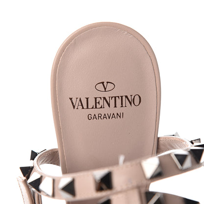 Valentino Garavani X UNDERCOVER Calfskin Rockstud Ankle Strap 65mm Pumps 37.5 Poudre 7 of 9