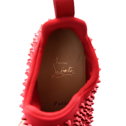 Christian Louboutin Neoprene Spike Sock Donna Flat Sneakers 39.5 Loubi 7 of 13