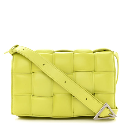 Bottega Veneta Nappa Maxi Intreccio Padded Cassette Crossbody Bag Kiwi 1 of 10