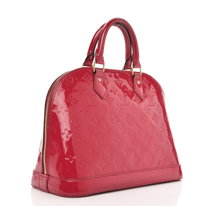 Louis Vuitton Vernis Alma PM Rose Indien 3 of 17