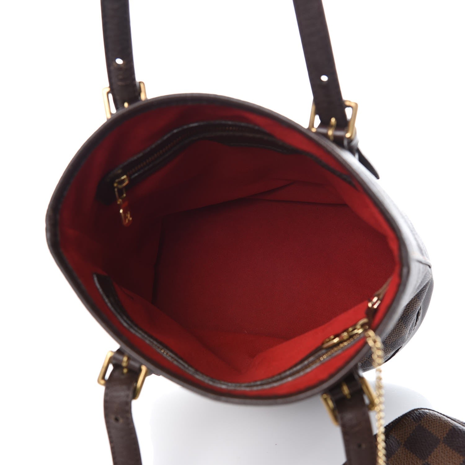 Louis Vuitton Damier Ebene Marais Bucket 23 5 of 11
