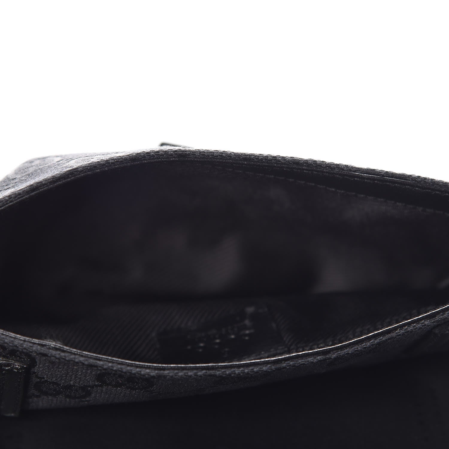 Gucci GG Monogram Web Flight Belt Bag Black 5 of 7