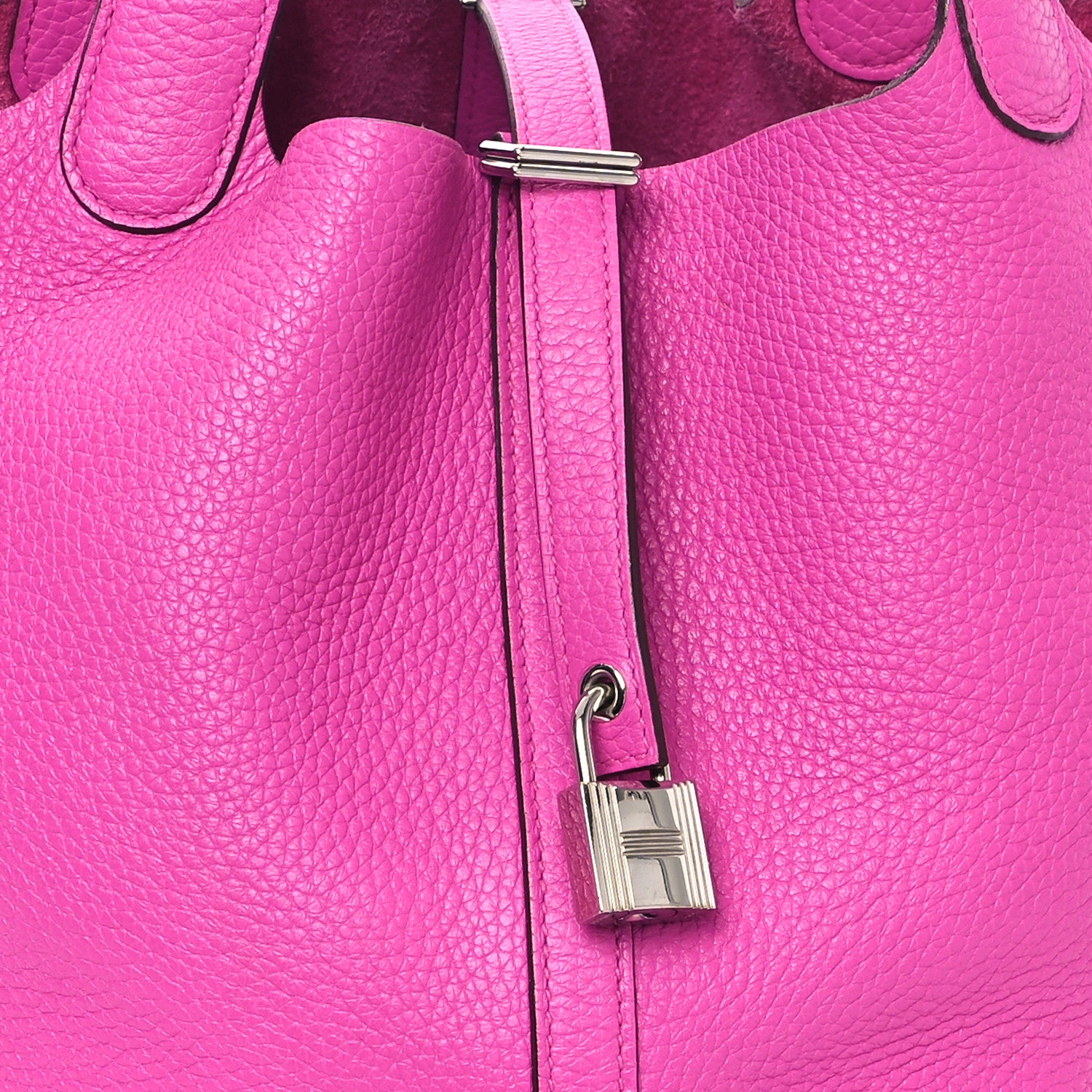 Hermes Taurillon Clemence Picotin Lock 22 MM Magnolia 8 of 12