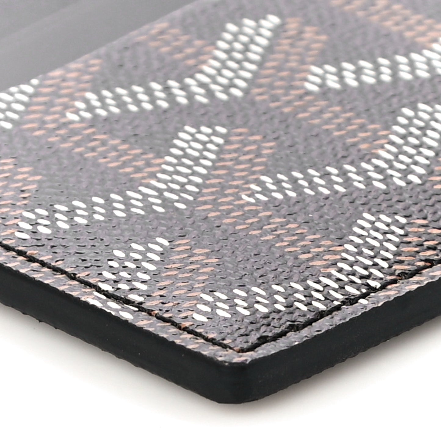 Goyardine Saint Sulpice Card Holder Black