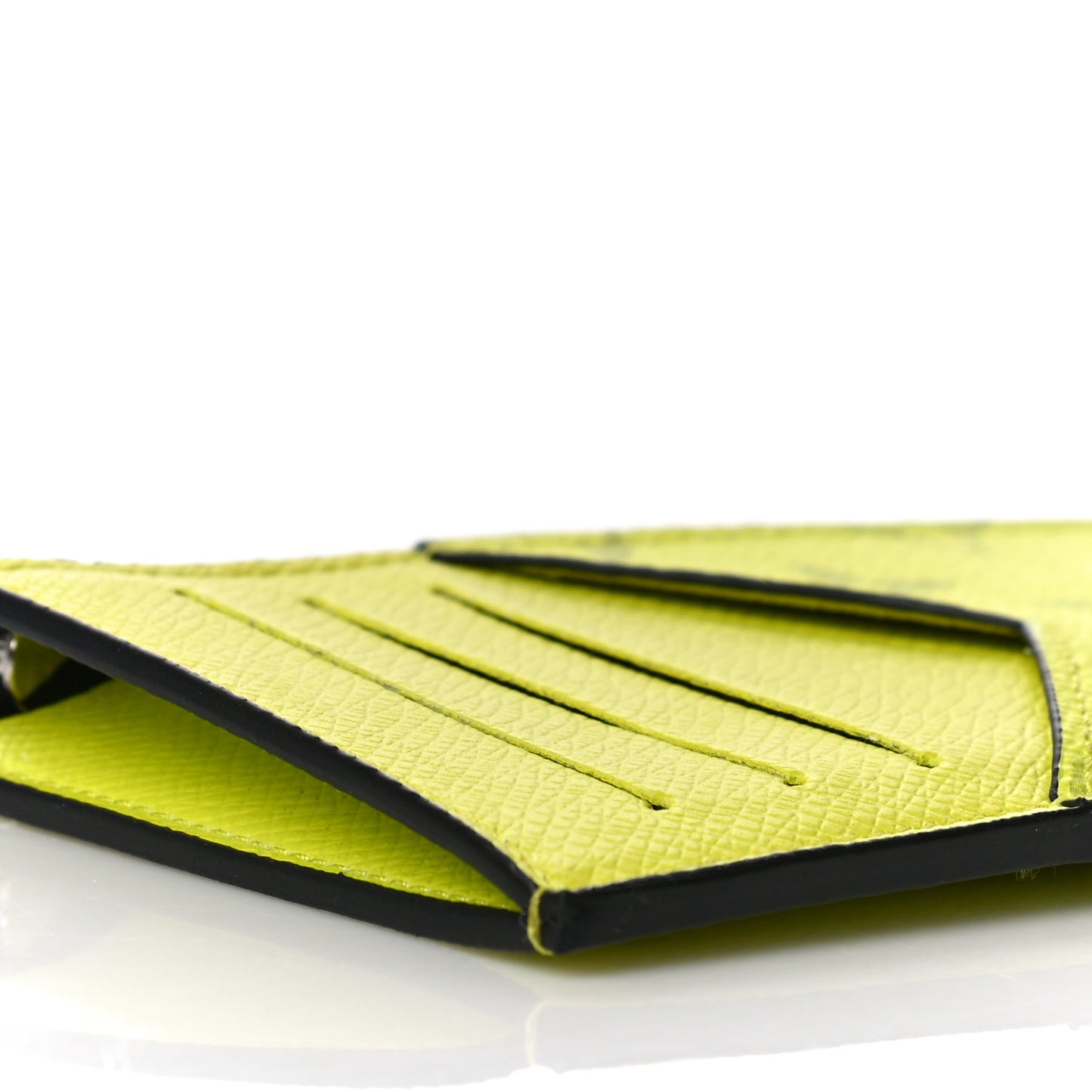 Monogram Taiga Coin Card Holder Yellow