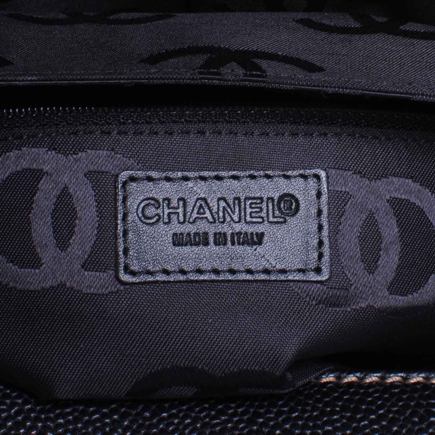 Caviar Handbag Black