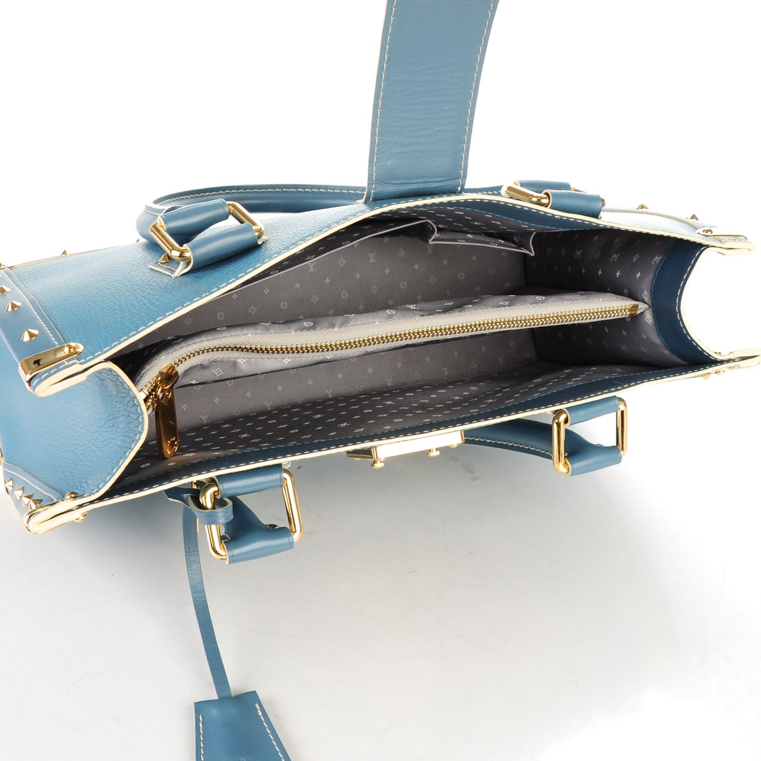 Louis Vuitton Suhali Le Fabuleux Blue 5 of 9