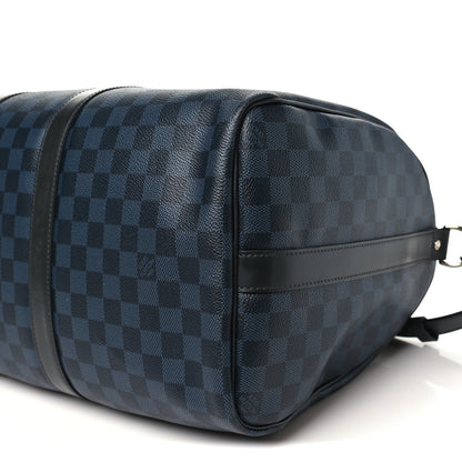 Louis Vuitton Damier Cobalt Keepall Bandouliere 45 8 of 8