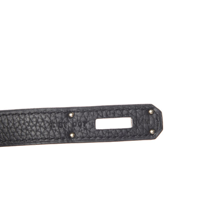 Hermes Taurillon Clemence Jypsiere 28 Black 9 of 10