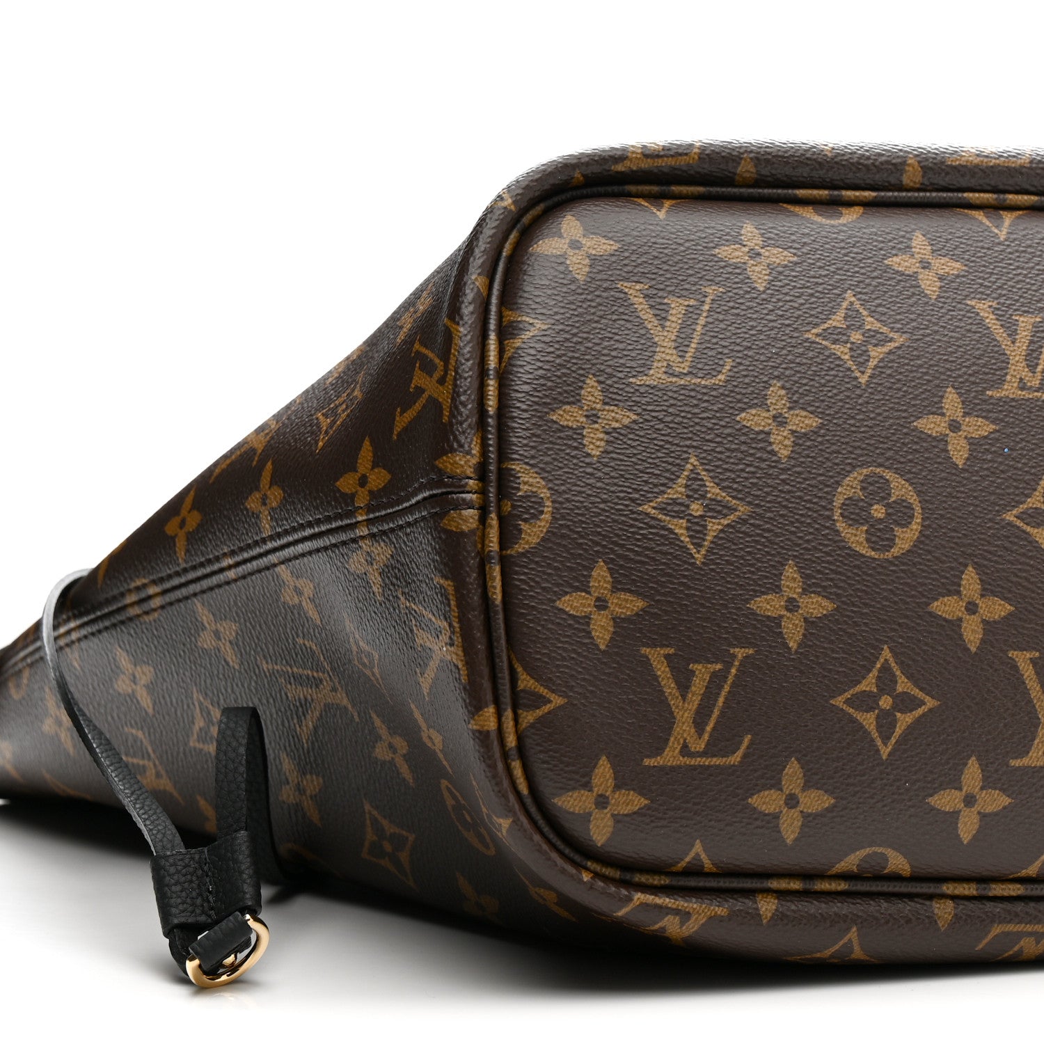 Louis Vuitton Monogram Calfskin Neo Neverfull Inside Out MM Black 9 of 11