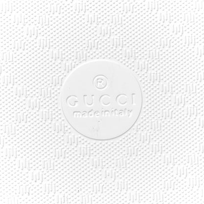 Gucci X PALACE Rubber Mens Slide Sandals 8 Great White Green Red 6 of 8
