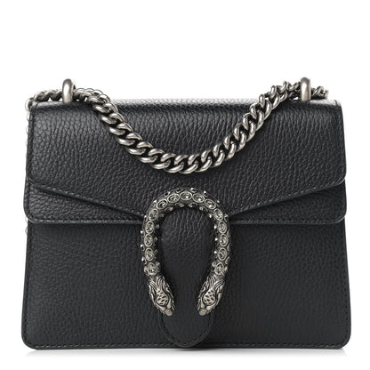 Gucci Calfskin Mini Dionysus Shoulder Bag Black 1 of 11